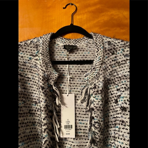 Carlisle Collection Morel Open Neck Belted Cardigan🖤 - Picture 4 of 15